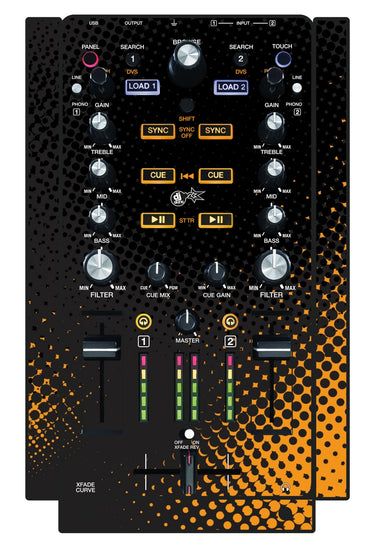 Akai Pro AMX Skin Orange Dot